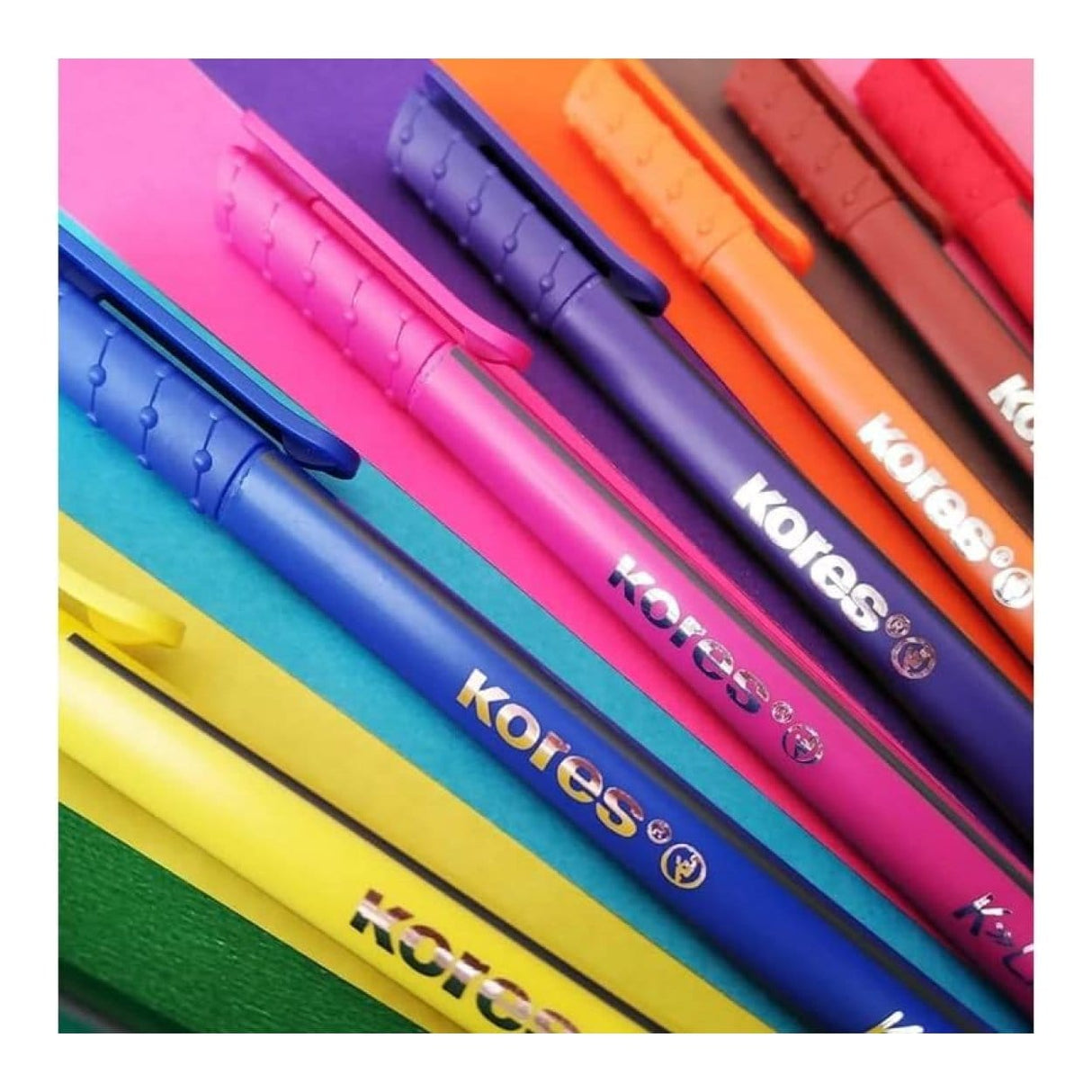 Kores 0.4mm K-Liner Metal Tip Fineliner 24-pack 28124