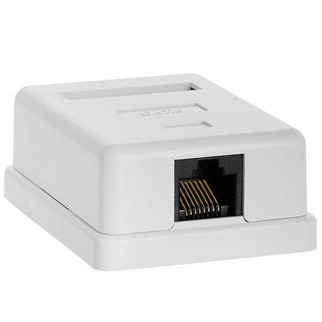 Netix RJ45 CAT6 Surface Mount Box 29-0021