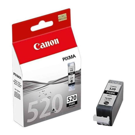 Canon PGI-520BK Black Printer Ink Cartridge Original 2932B004 Single-pack