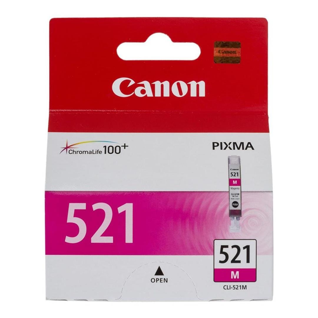 Canon CLI-521M Magenta Printer Ink Cartridge Original 2935B004 Single-pack