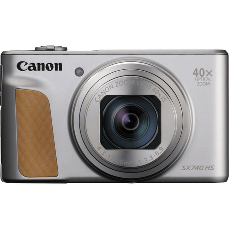 Canon PowerShot SX740 HS 20.3 MP Compact Camera Brown Silver 2956C022