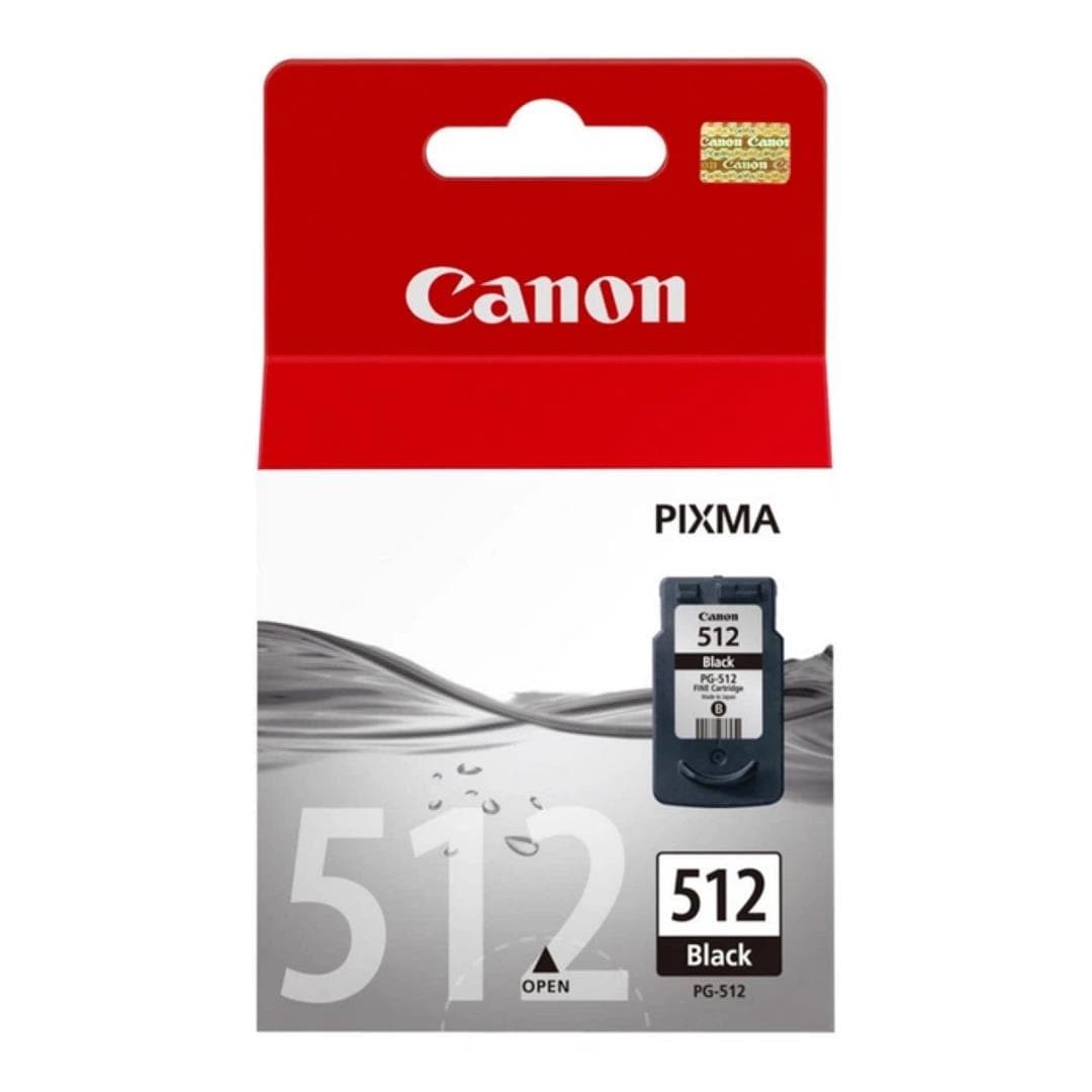 Canon PG-512 Black Printer Ink Cartridge Original 2969B007 Single-pack
