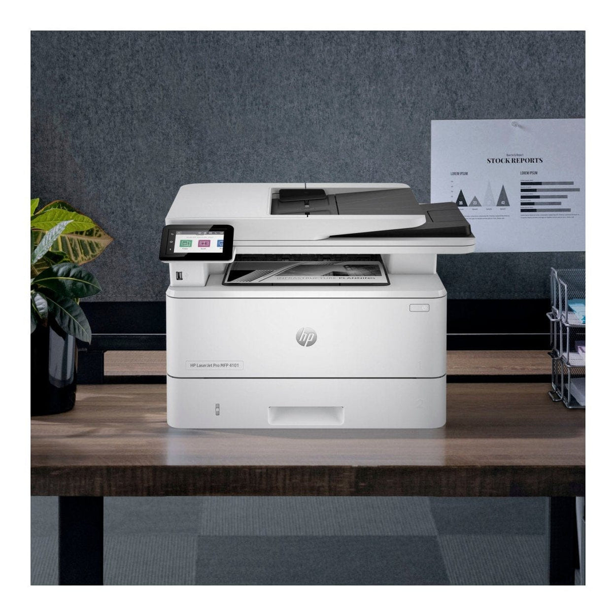 HP LaserJet Pro 4103dw A4 Multifunction Mono Laser Business Printer 2Z627A