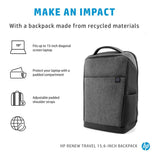 HP Renew Travel 15.6-inch Backpack 2Z8A3AA