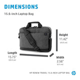 HP Renew Travel 15.6-inch Topload Notebook Bag Grey 2Z8A4AA