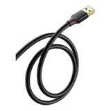 Ugreen 3m USB 3.0 Female to USB 3.0 Male Cable Cord Extension Adapter Black 30127