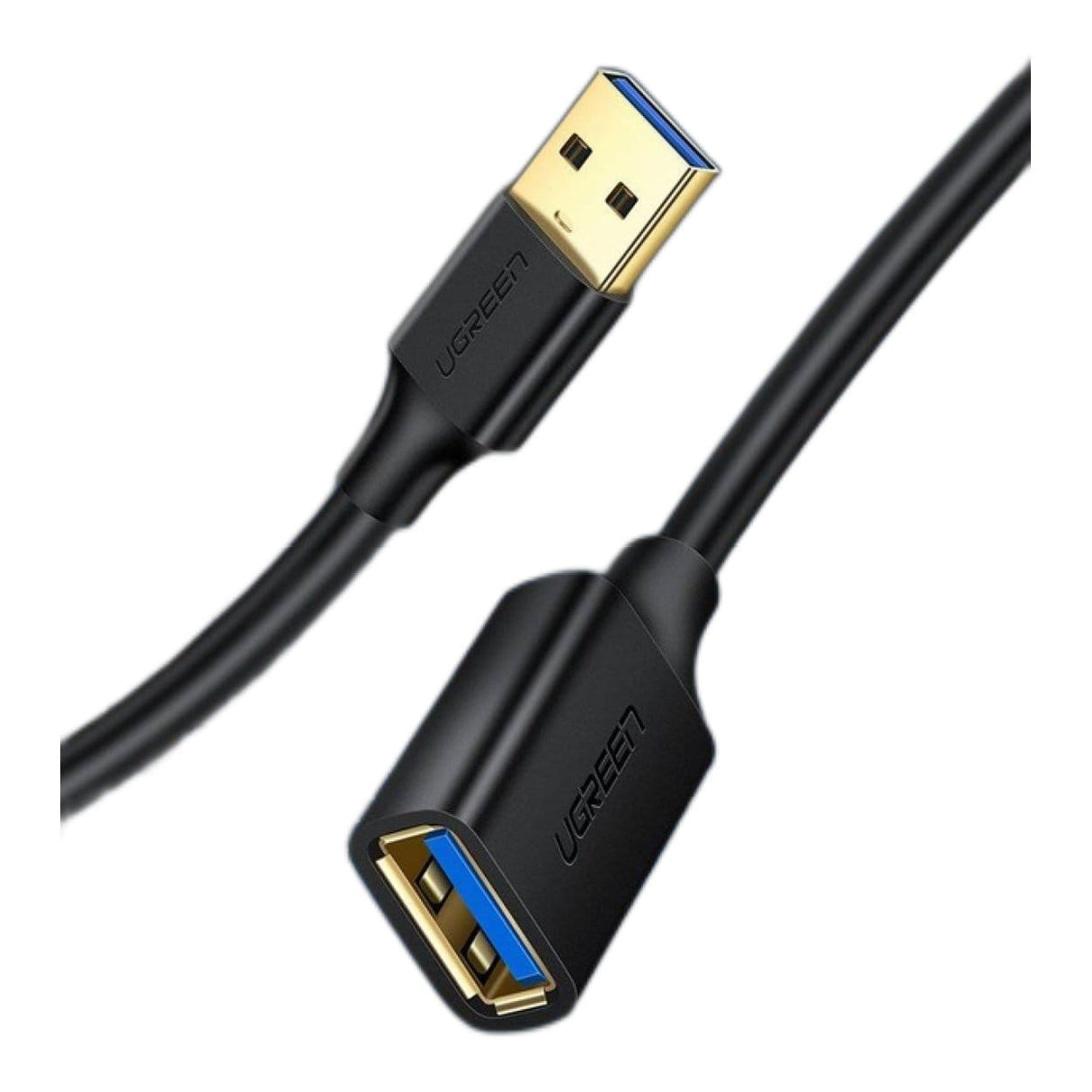 Ugreen 3m USB 3.0 Female to USB 3.0 Male Cable Cord Extension Adapter Black 30127