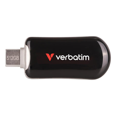 Verbatim Plectra 512GB USB-C Flash Drive Black 30227