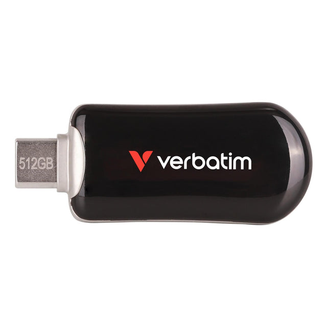 Verbatim Plectra 512GB USB-C Flash Drive Black 30227
