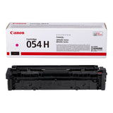 Canon 054H Magenta Toner Cartridge 2,300 Pages Original 3026C002 Single-pack