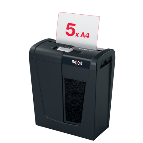 Rexel Secure S5  P2 Strip Cut Paper Shredder 303001