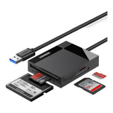 Ugreen 4-in-1 USB 3.0 Card Reader Black 30333