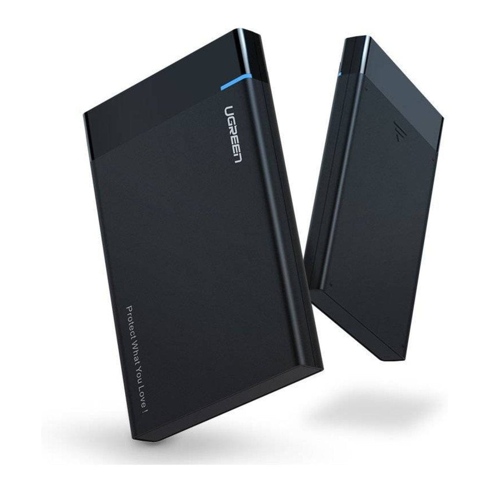 Portable Microdisk Storage Ugreen 6TB HDD SSD Disk Housing 2.5-inch SATA USB-A Micro USB 5 Gbp/s ...