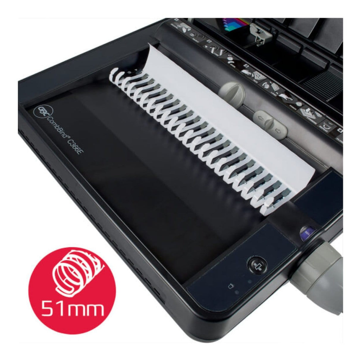 GBC CombBind C366E Electric Binding Machine 310012