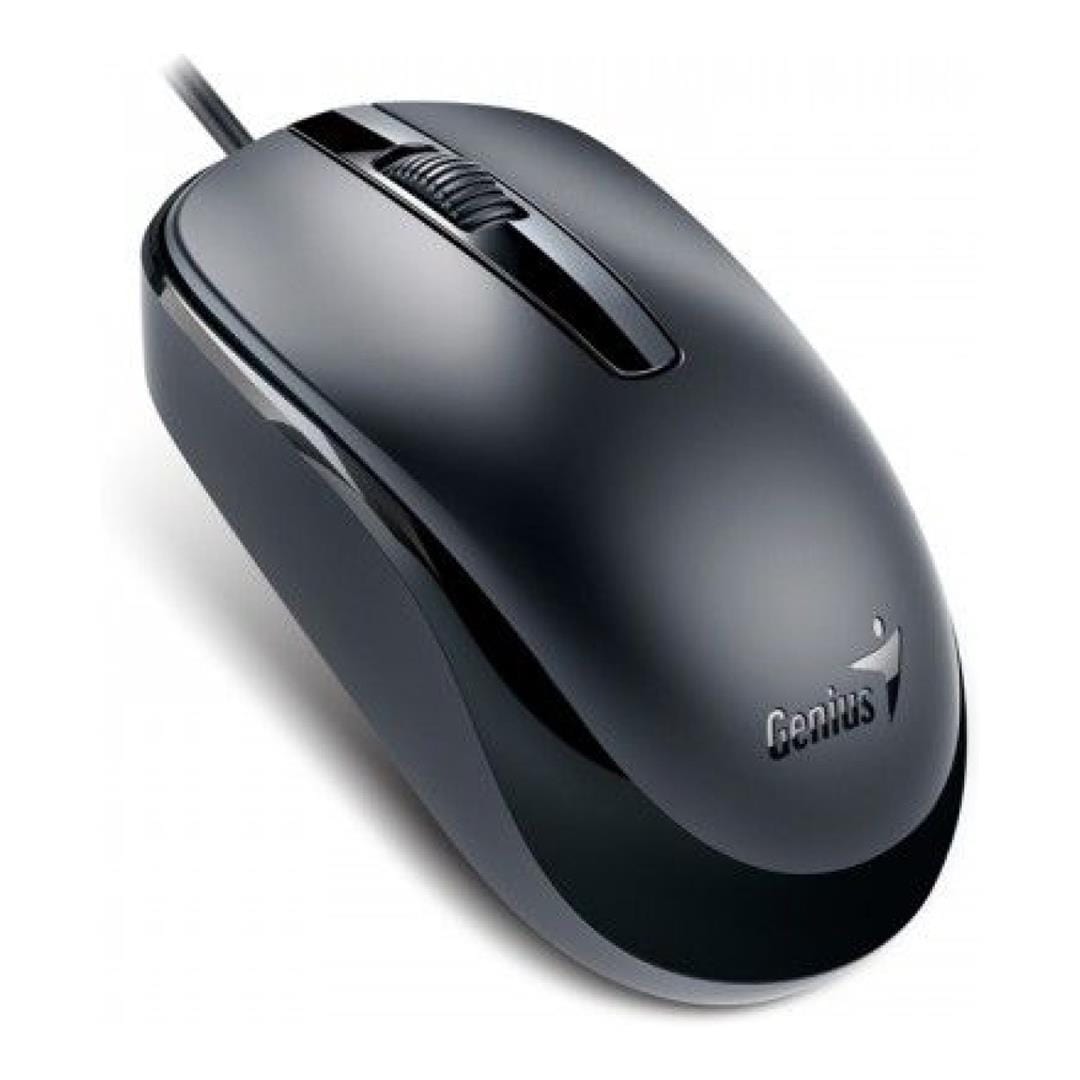 Genius DX-120 USB Type-C 1200 DPI Optical Mouse Black 31010029400