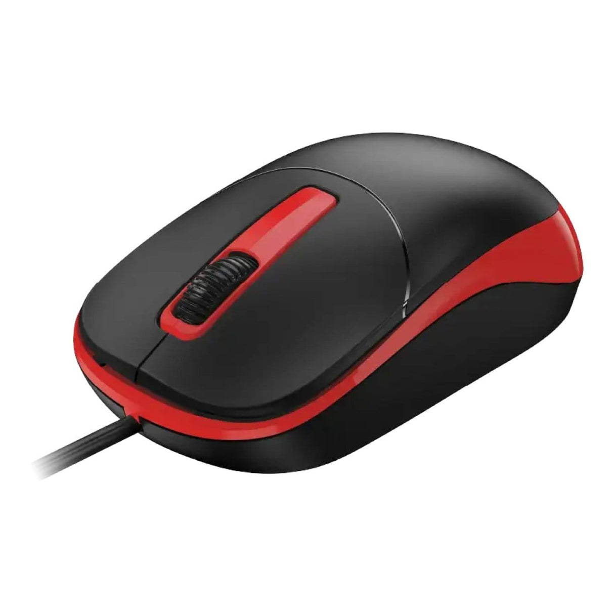 Genius DX-123 USB Wired Optical Mouse Black and Red 31010033402