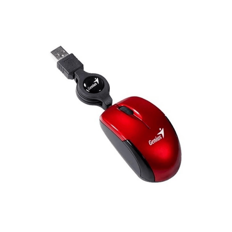 Genius Micro Traveler USB Mouse Ruby 31010100103