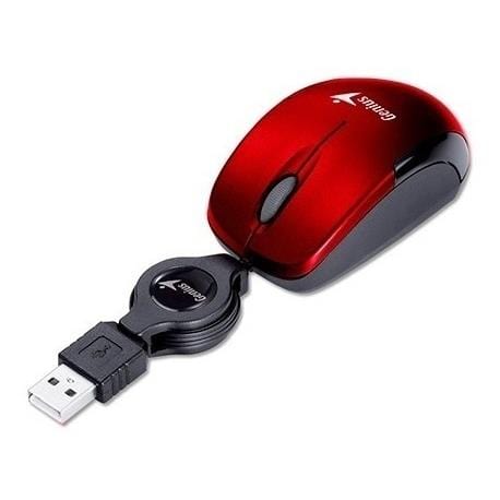 Genius Micro Traveler USB Mouse Ruby 31010100103