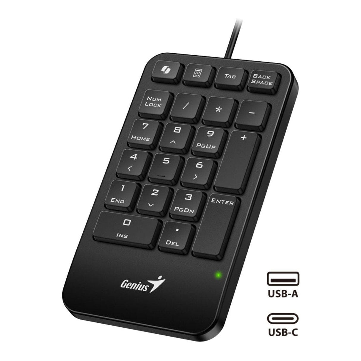 Genius NUMPAD 125 Wired Number Pad Black 31300019400