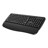 Genius KB-7123 Wireless USB-A Keyboard with Palm Rest Black 31320007400