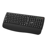 Genius KB-7123 Wireless USB-A Keyboard with Palm Rest Black 31320007400