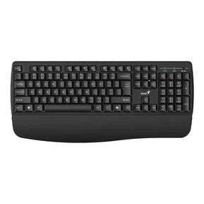 Genius KB-7123 Wireless USB-A Keyboard with Palm Rest Black 31320007400
