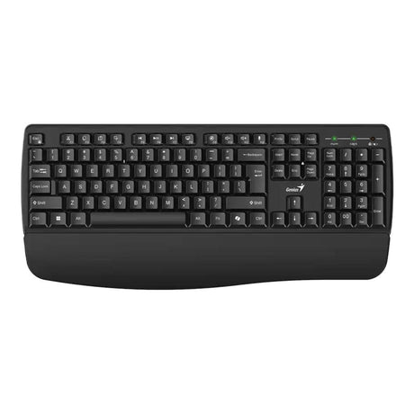 Genius KB-7123 Wireless USB-A Keyboard with Palm Rest Black 31320007400