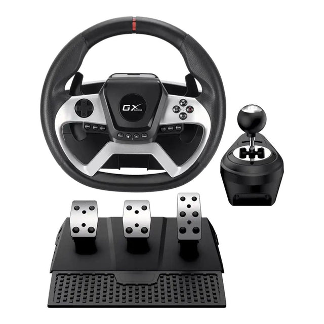 Genius SpeedMaster X5 Force Feedback Racing Wheel with Shifter 31620004400