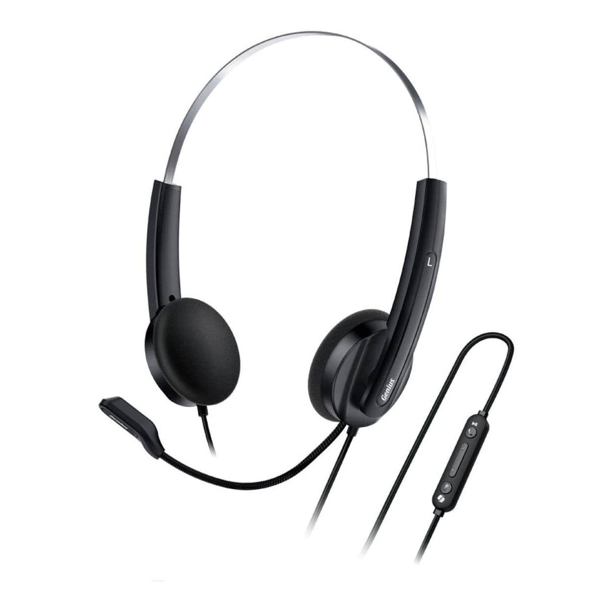Genius HS-220U AI USB-C Headset Black 31710032401