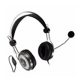 Genius HS-04SU Wired Headset with Noise Cancelling Mic Silver 31710045100