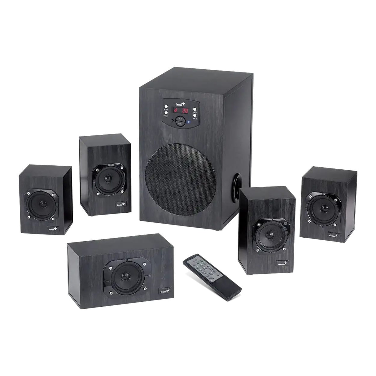 Genius SP-HF 5.1 4500 II Wooden Speaker Set 31730974100