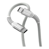 Verbatim 1.2m USB-C to USB-C 60W Sync and Charge Magnetic Cable Grey 38150