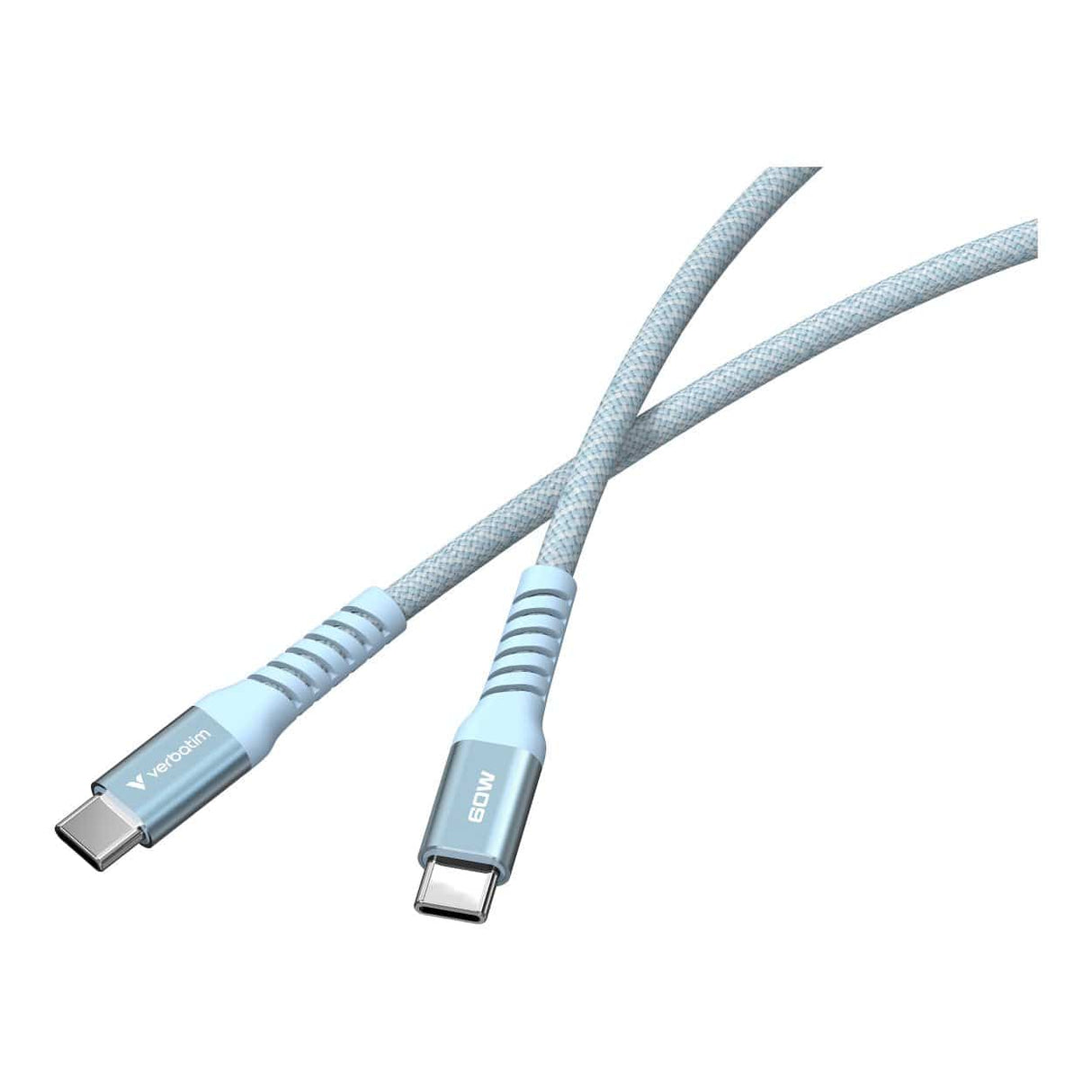 Verbatim USB-C to USB-C 60W Sync and Charge Magnetic Cable Blue 31852
