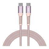 Verbatim 1.2m USB-C to USB-C 60W Sync and Charge Magnetic Cable Pink 31853