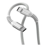Verbatim 1.2m USB-C to USB-C 100W Sync and Charge Magnetic Cable Grey 31854