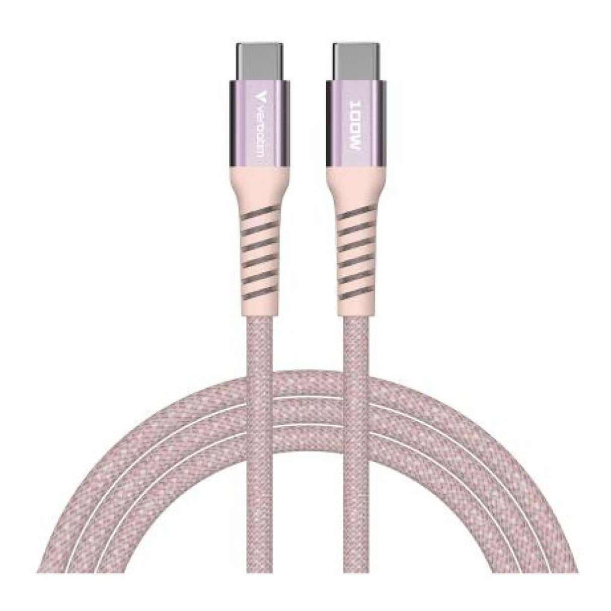 Verbatim Sync & Charge 1.2m 100W USB-C Magnetic Cable - Pink 31857