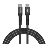 Verbatim 1.2m USB-C to USB-C 60W Sync and Charge Magnetic Cable Black 31859