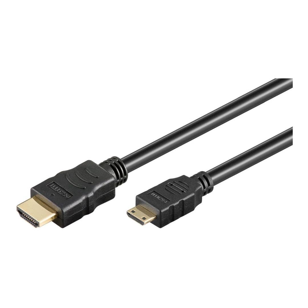 Goobay 1.5m HDMI Male to HDMI Mini Male High Speed Cable with Ethernet 31931