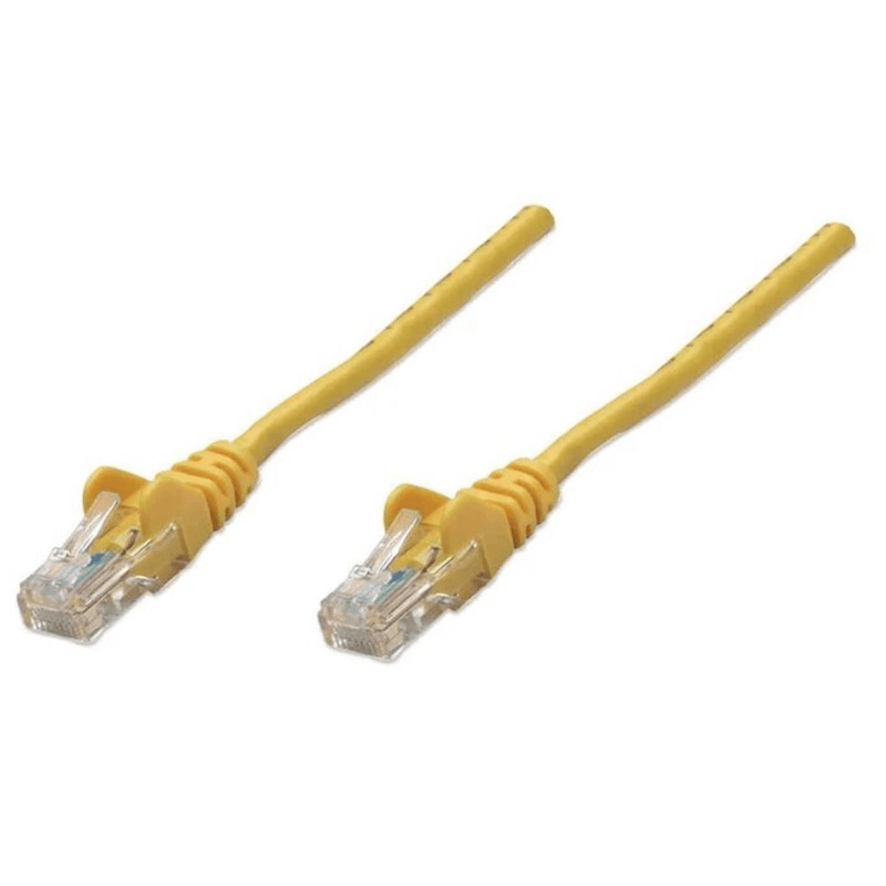 Intellinet 319805 RJ45 UTP CAT5e Network Cable 3m Yellow