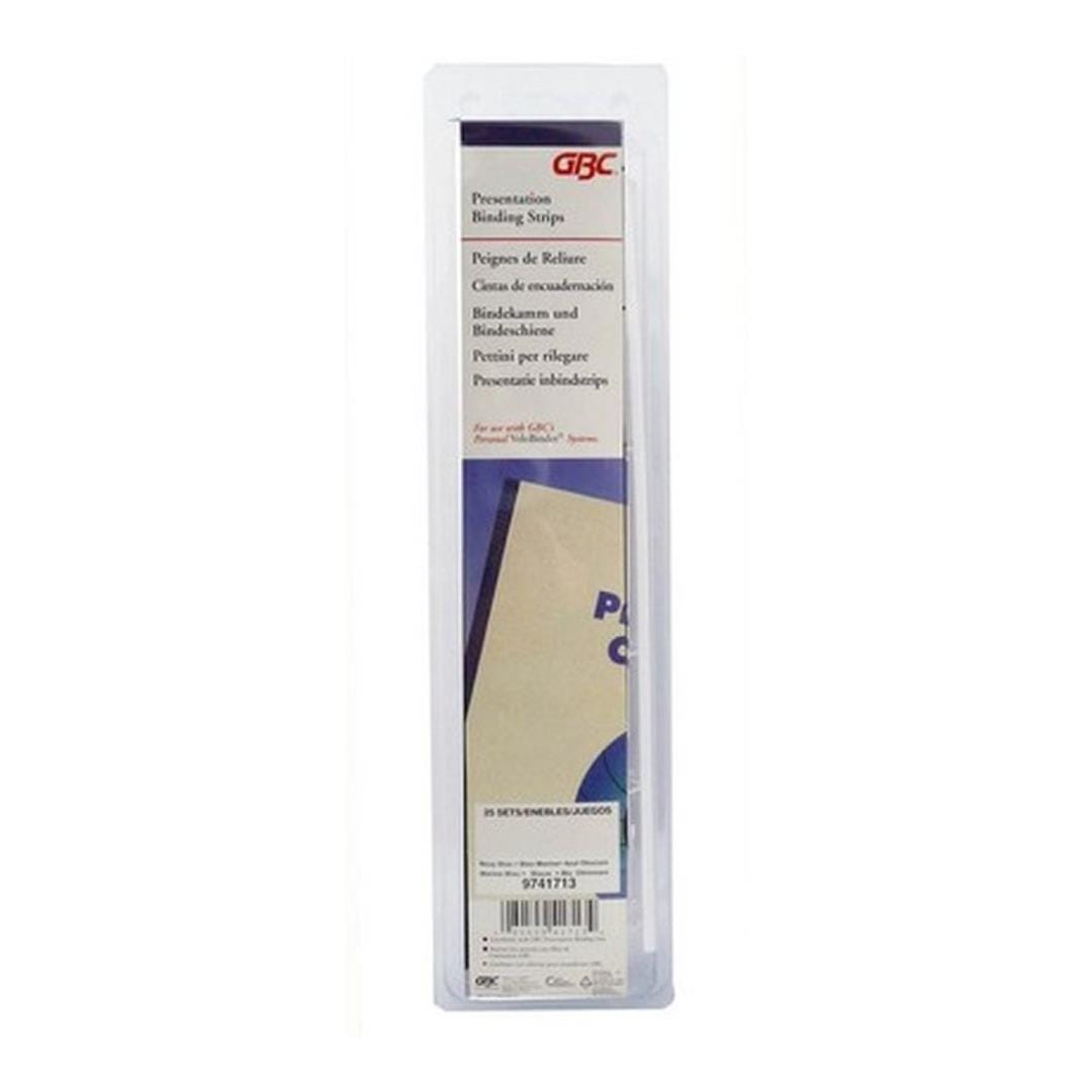 GBC 45mm VeloBind Strips White - 25-pack 320400
