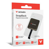 Verbatim 512GB SnapBack SSD Mocha Metallic 32060