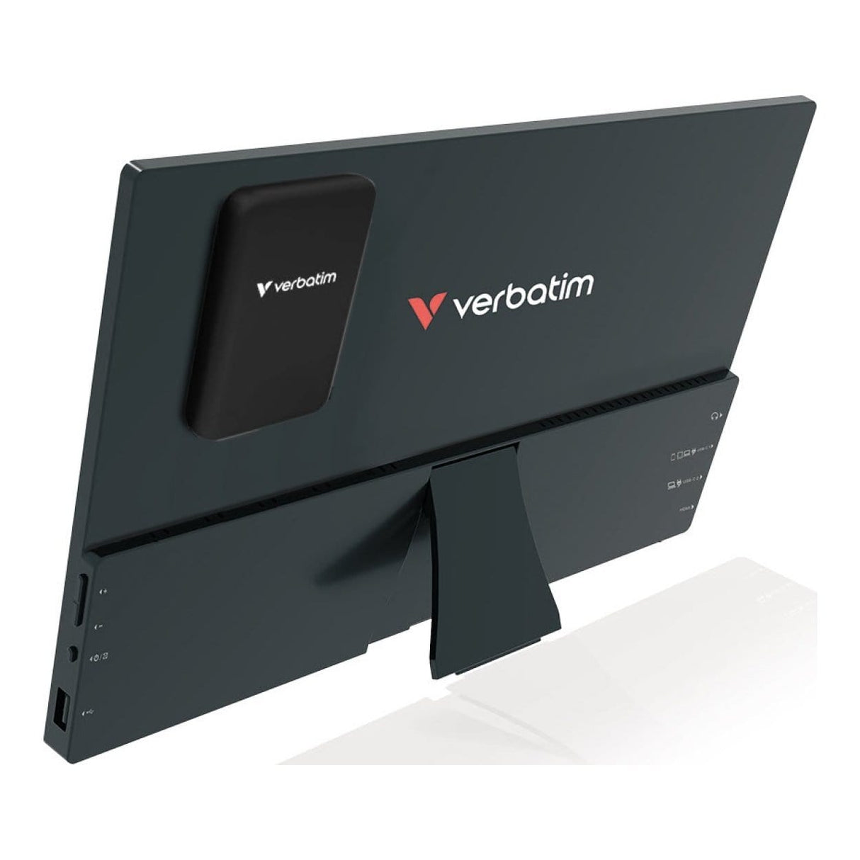Verbatim 14-inch 1920 x 1080p FHD 16:9 60Hz 6ms LED IPS Portable Touchscreen Monitor 32088