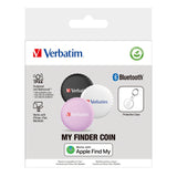 Verbatim My Finder Coin Bluetooth Tracker 3-pack 32135