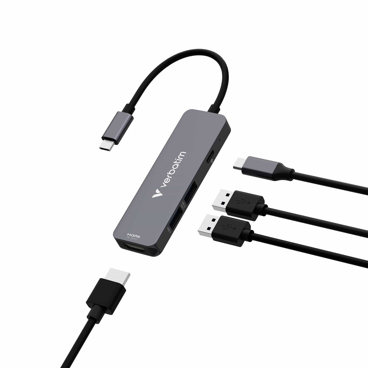 Verbatim USB-C Essentials Multiport Hub 32155