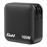 Verbatim 165W 4-Port Mini GaN Wall Charger Black 32216
