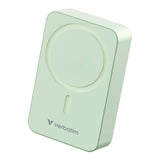 Verbatim Charge n Go Essentials 20000mAh Magnetic Wireless Powerbank Green 32224