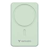 Verbatim Charge n Go Essentials 10000 mAh Magnetic Wireless Powerbank Green 32228