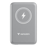 Verbatim Charge 'n' Go 10000mAh Magnetic Wireless Power Bank Grey 32249