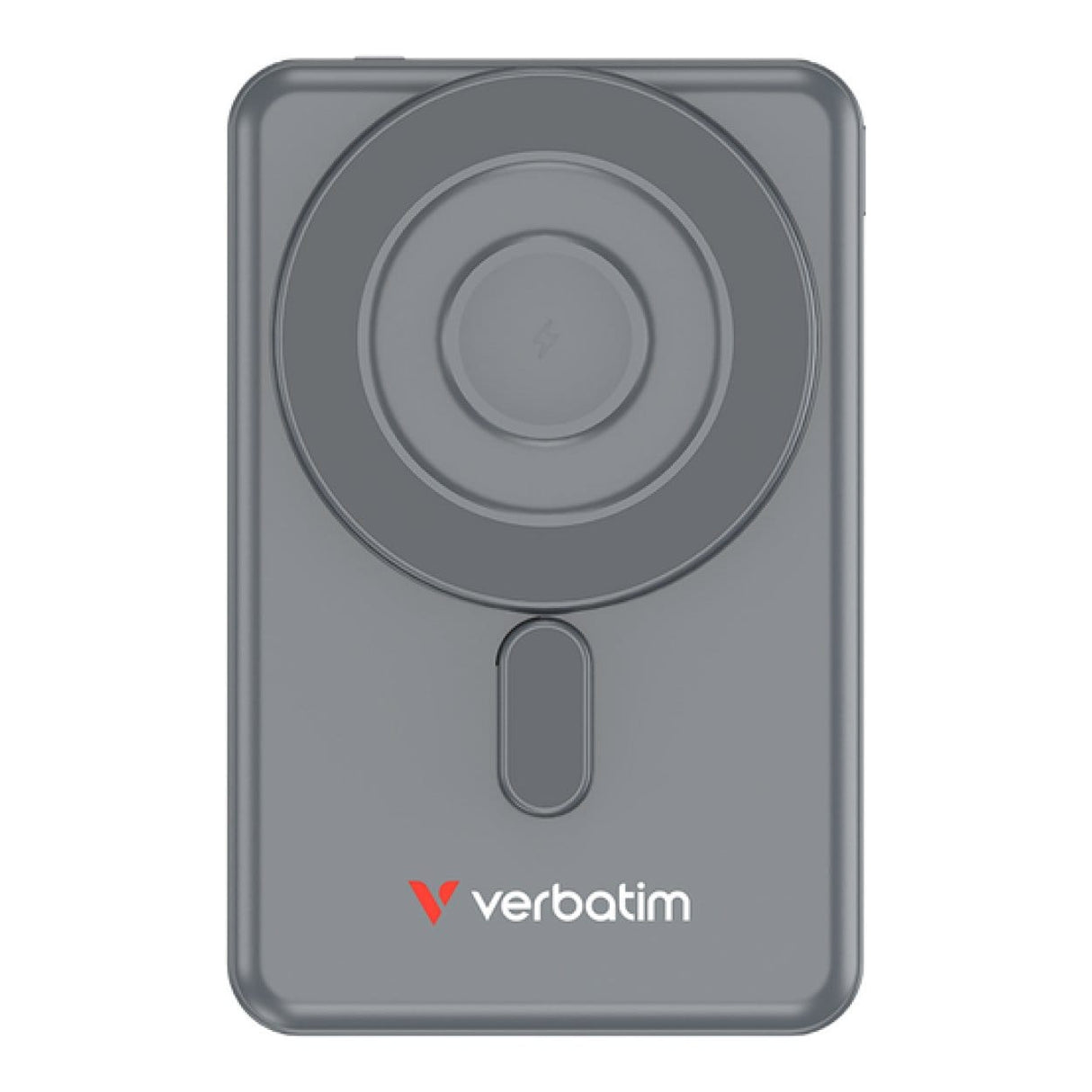 Verbatim 5,000mAh Charge n Go Two Cable Magnetic Wireless Charging Power Bank Grey 32251