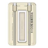 Verbatim 5,000mAh Charge n Go Two Cable Magnetic Wireless Charging Power Bank Gold 32253